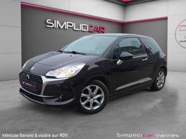 Ds ds 3 puretech 110 ss eat6 so chic garantie 12 mois occasion scl 56 - simplicicar vannes simplicicar simplicibike france
