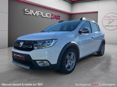 Dacia sandero tce 90 stepway occasion simplicicar limoges  simplicicar simplicibike france