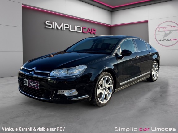 Citroen c5 c5 hdi 200 fap exclusive a  sieges avants chauffants et massant garantie 12 mois occasion simplicicar limoges ...