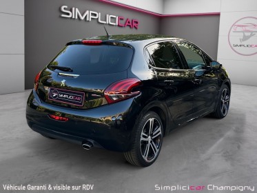 Peugeot 208 puretech 110ch ss eat6 gt line distribution neuve garantie occasion champigny-sur-marne (94) simplicicar...