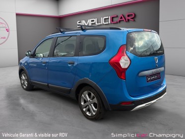 Dacia lodgy dci 110 7 places stepway - garantie 12 mois - gps - clim - régulateur occasion champigny-sur-marne (94)...