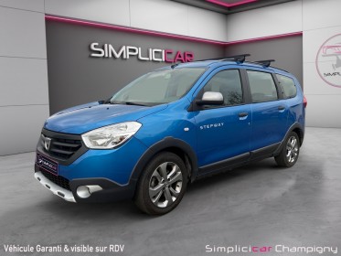 Dacia lodgy dci 110 7 places stepway - garantie 12 mois - gps - clim - régulateur occasion champigny-sur-marne (94)...