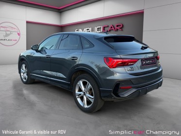 Audi q3 sportback 35 tfsi 150 ch s tronic 7 s line - toit ouvrant - matrix led occasion champigny-sur-marne (94) simplicicar...