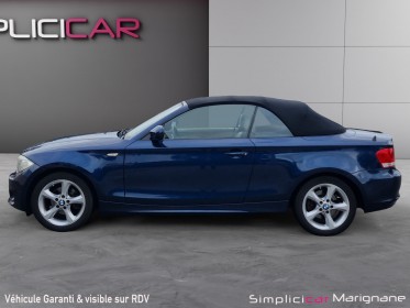 Bmw serie 1 cabriolet e88 lci 118i 143 ch radar ar/capote électrique/sièges avant chauffants garantie 12 mois occasion...