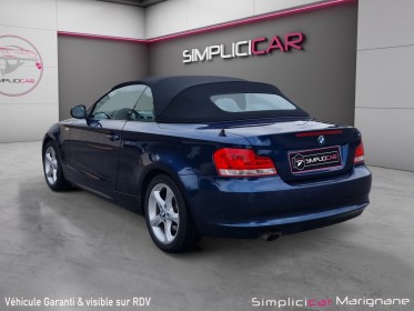 Bmw serie 1 cabriolet e88 lci 118i 143 ch radar ar/capote électrique/sièges avant chauffants garantie 12 mois occasion...