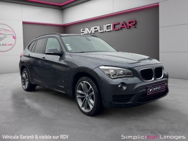 Bmw x1 e84 lci xdrive 25d 218 ch sport a toit ouvrant garantie 12 mois occasion simplicicar limoges  simplicicar simplicibike...
