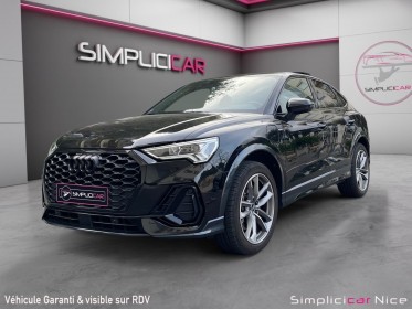 Audi q3 sportback 45 tfsie 245 s tronic 6 s line occasion  simplicicar nice - pfvauto simplicicar simplicibike france