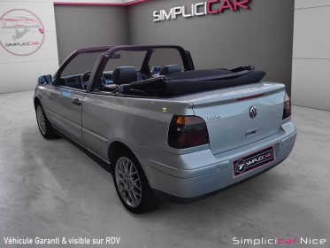 Volkswagen golf cabriolet 1.6i 100 ch carat occasion  simplicicar nice - pfvauto simplicicar simplicibike france