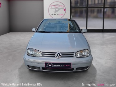 Volkswagen golf cabriolet 1.6i 100 ch carat occasion  simplicicar nice - pfvauto simplicicar simplicibike france