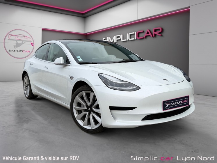 Tesla model 3 standard range plus rwd autopilot garantie 12 mois occasion simplicicar lyon nord simplicicar simplicibike france