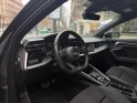 Audi a3 sportback 40 tfsie 204 s tronic 6 s line / toit ouvrant / caméra de recul / garantie 12 mois occasion paris 17ème...