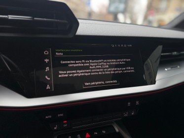 Audi a3 sportback 40 tfsie 204 s tronic 6 s line / toit ouvrant / caméra de recul / garantie 12 mois occasion paris 17ème...