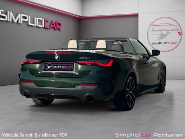 Bmw serie 4 cabriolet g23 420d 190 ch bva8 m sport garantie 12 mois minimum occasion simplicicar pontarlier auto  simplicicar...