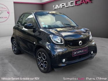 Smart fortwo coupe 82 ch electrique ba1 prime occasion paris 17ème (75)(porte maillot) simplicicar simplicibike france