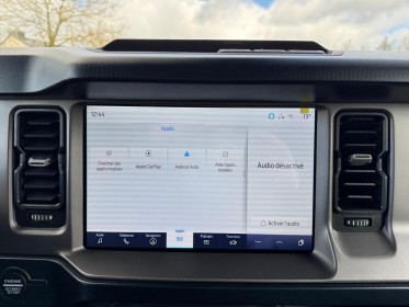 Ford bronco origine france malus payé cactus grey - outer banks 2.7l v6 335 ch - bang et olufsen - camera 360 occasion...