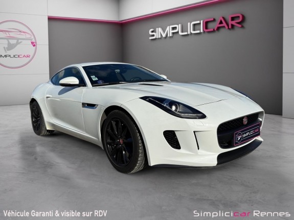 Jaguar f-type coupe 3.0l v6 340 ch boite automatique, echappement sport, mode de conduite, full entretien jaguar , origine......