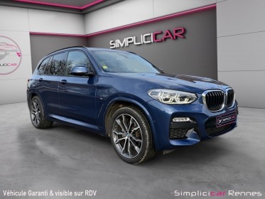 Bmw x3 g01 20d 190ch bva8 m sport, x drive, systeme de son harman kardon, caméra 360 , sièges éléctriques, occasion...