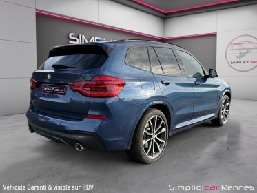 Bmw x3 g01 20d 190ch bva8 m sport, x drive, systeme de son harman kardon, caméra 360 , sièges éléctriques, occasion...