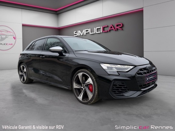 Audi s3 sportback 2.0 tfsi 333ch - origine france - siège diamant - ligne akra - toit ouvrant occasion simplicicar rennes...