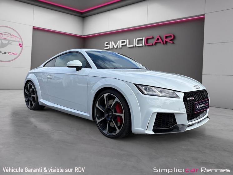 Audi tt rs coupe 2.5 tfsi 400 s tronic 7 quattro - bang  olufsen - matrix leds - sièges diamants - entretien complet...