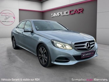Mercedes classe e bluetec 300d executive a occasion simplicicar rennes simplicicar simplicibike france