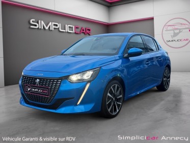 Peugeot 208 100 cv ss, allure, moteur garantie peugeot jusqu’en 2030 occasion simplicicar annecy simplicicar simplicibike...