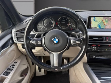 Bmw x5 f15 xdrive30d 258 m sport a - alcantara/cuir dakota - caméra de recul - climatisation bi-zones - gps occasion...