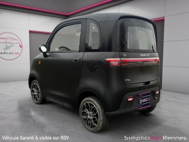 Simplici s1 voiture sans permis disponible sur commande à partir de 14 ans / autonomie 120km citroën ami - microcar - aixam...