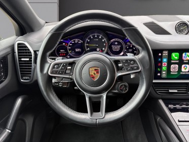 Porsche cayenne coupe 3.0 v6 462ch e-hybrid - pack chrono sport  - echappement sport - entretien porsche - carplay -...