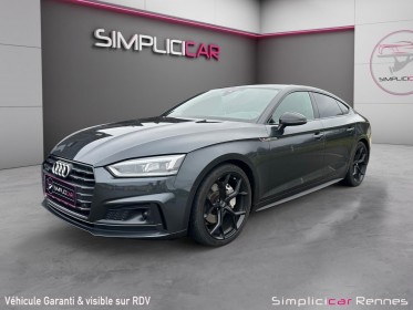 Audi a5 sportback 3.0 v6 tdi s line 218 s tronic 7 quattro - camera de recul - sièges chauffants occasion simplicicar rennes...