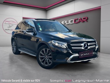 Mercedes glc 220 d 170 ch 9g-tronic 4matic fascination - entretien mercedes - toit ouvrant occasion simplicicar lagny ...