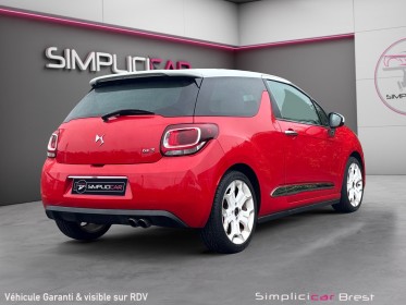 Ds ds 3 puretech 130 ss bvm6 sport chic - garantie 12 mois occasion simplicicar brest simplicicar simplicibike france