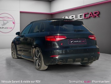Audi rs3 sportback 2.5 tfsi 400 s tronic 7 quattro occasion simplicicar pontarlier auto  simplicicar simplicibike france