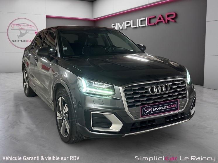 Audi q2 q2 30 tdi 116 s tronic 7 design luxe toit ouvrant carplay audio bang  olufsen suivi complet audi garantie 12 mois...