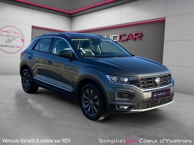Volkswagen t-roc 1.5 tsi 150 evo start/stop dsg7 carat toit ouvrant pano occasion simplicicar coeur d'yvelines - auto expo 78...