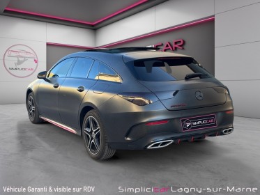 Mercedes cla shooting brake 250 e 8g-dct amg line - covering noir/pailleté - toit ouvrant - caméra de recul occasion...