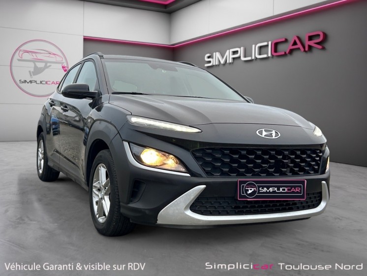 Hyundai kona 1.6 crdi 136 dct-7 hybrid 48v business tva recuperable occasion simplicicar toulouse nord simplicicar...