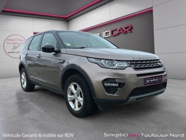 Land rover discovery sport mark i td4 150ch se a distribution a jour attelage entretien complet occasion simplicicar toulouse...