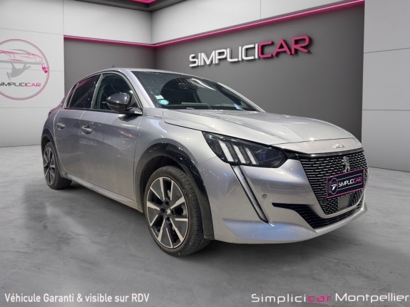Peugeot 208 electrique 50 kwh 136ch gt line occasion montpellier (34) simplicicar simplicibike france