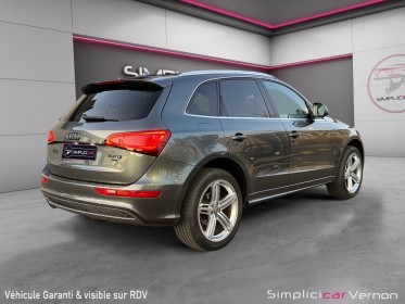 Audi q5 q5 2.0 tdi 177 quattro s line s tronic 7  caméra de recul  hayon electrique  garantie 12 mois occasion simplicicar...
