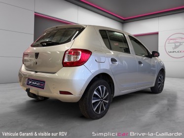 Dacia sandero 1.2 16v 75 e6 ambiance occasion simplicicar brive la gaillarde  simplicicar simplicibike france