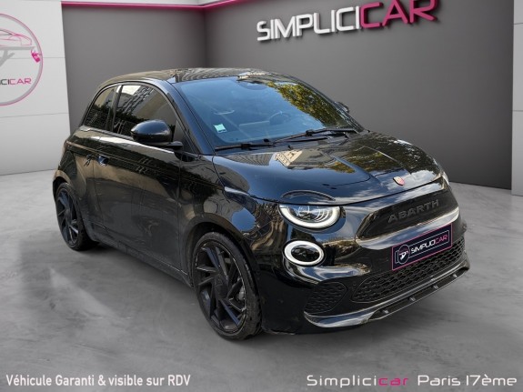 Abarth 500 serie 0 e 155 ch turismo full black - garantie - camÉra - keyless - toit panoramique - apple carplay occasion...