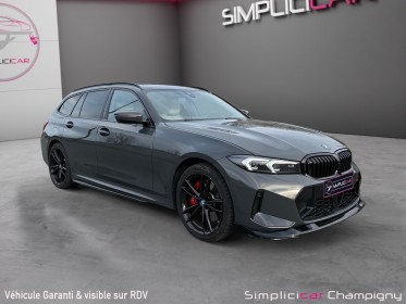 Bmw serie 3 touring g21 330e 292 ch bva8 m sport - harman kardon - tete haute - pack m - cuir occasion champigny-sur-marne...