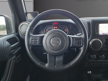 Jeep wrangler 2.8l crd 200 ch - 4x4 command trac 75th anniversary révisée garantie 12 mois sièges chauffants attelage...