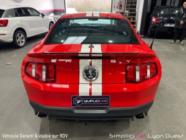 Ford mustang shelby gt 500 pack svt v8 5,4l française / etat neuf / 37600 km - garantie 12 mois - occasion simplicicar lyon...