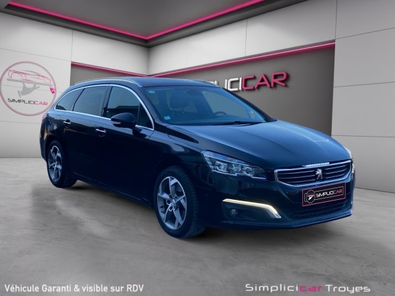 Peugeot 508 sw business bluehdi 180 eat8 allure affichage tête haute sièges chauffants caméra garantie 12 mois occasion...