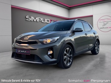 Kia stonic 1.0 t-gdi 120 ch premium suivi complet toit ouvrant caméra garantie 12 mois occasion simplicicar perpignan ...