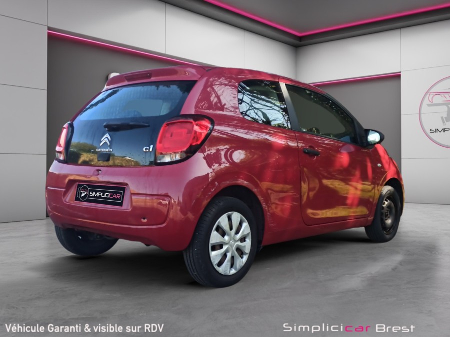 CITROEN d'occasion C1 1.0 VTI 68 LIVE de 2016 Brest (29)﻿
