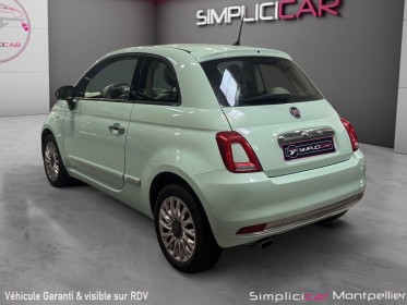 Fiat 500 serie 6 1.2 69ch lounge toit panoramique garantie 12 mois occasion montpellier (34) simplicicar simplicibike france