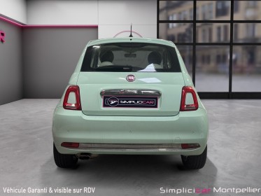 Fiat 500 serie 6 1.2 69ch lounge toit panoramique garantie 12 mois occasion montpellier (34) simplicicar simplicibike france